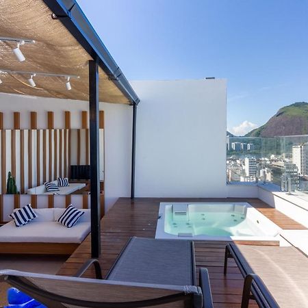 Апартаменти Tabas - Edificio Wave Com Vista Pro Mar Em Ipanema Ріо-де-Жанейро Екстер'єр фото
