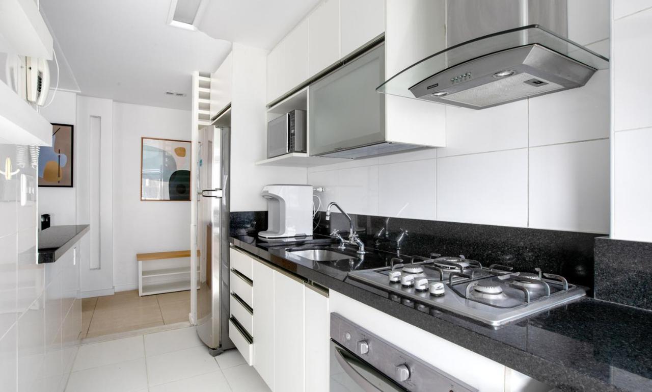Апартаменти Tabas - Edificio Wave Com Vista Pro Mar Em Ipanema Ріо-де-Жанейро Екстер'єр фото