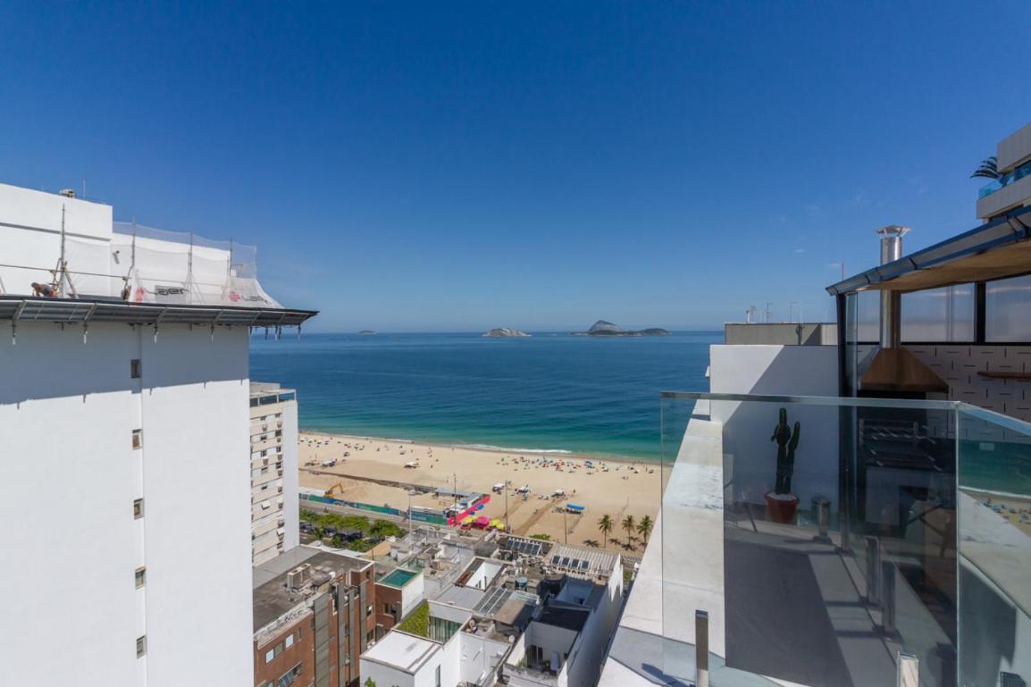Апартаменти Tabas - Edificio Wave Com Vista Pro Mar Em Ipanema Ріо-де-Жанейро Екстер'єр фото