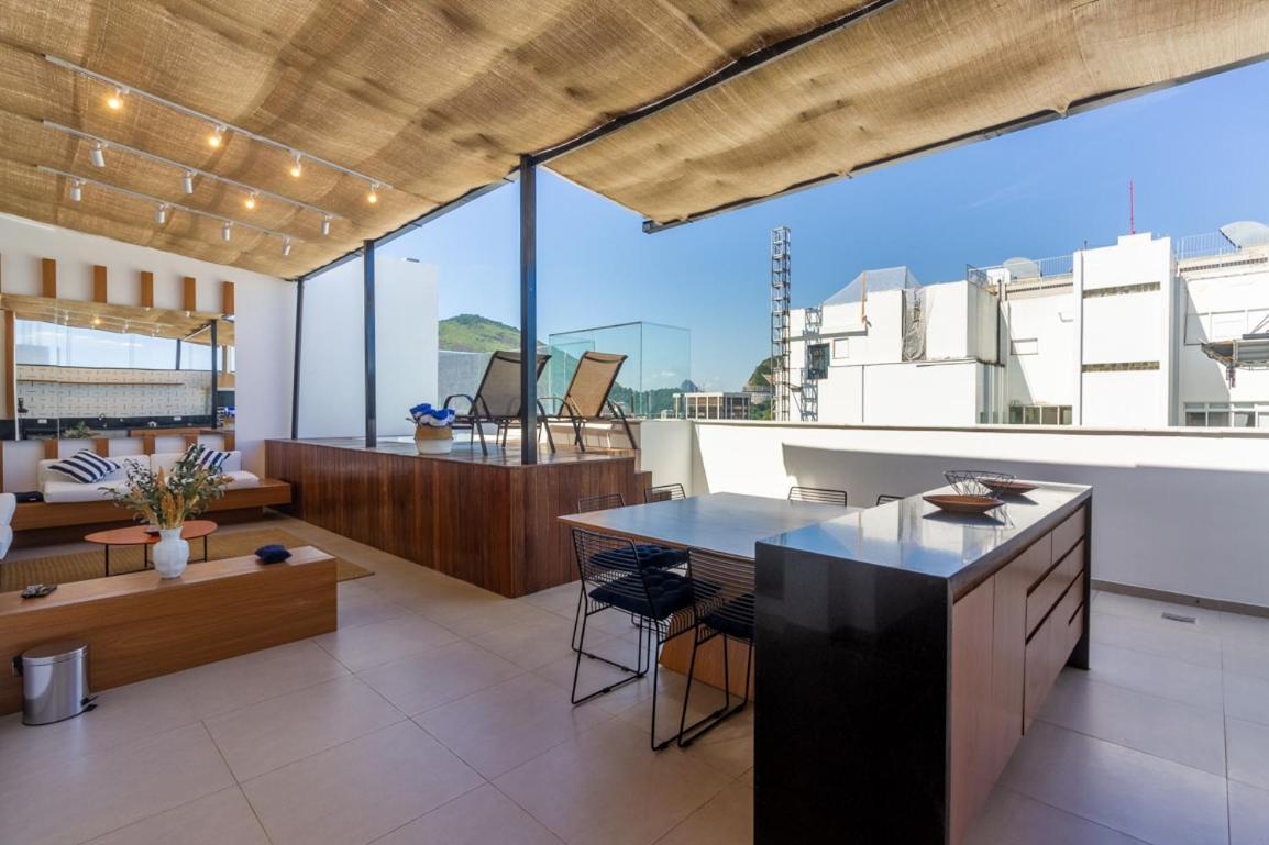 Апартаменти Tabas - Edificio Wave Com Vista Pro Mar Em Ipanema Ріо-де-Жанейро Екстер'єр фото